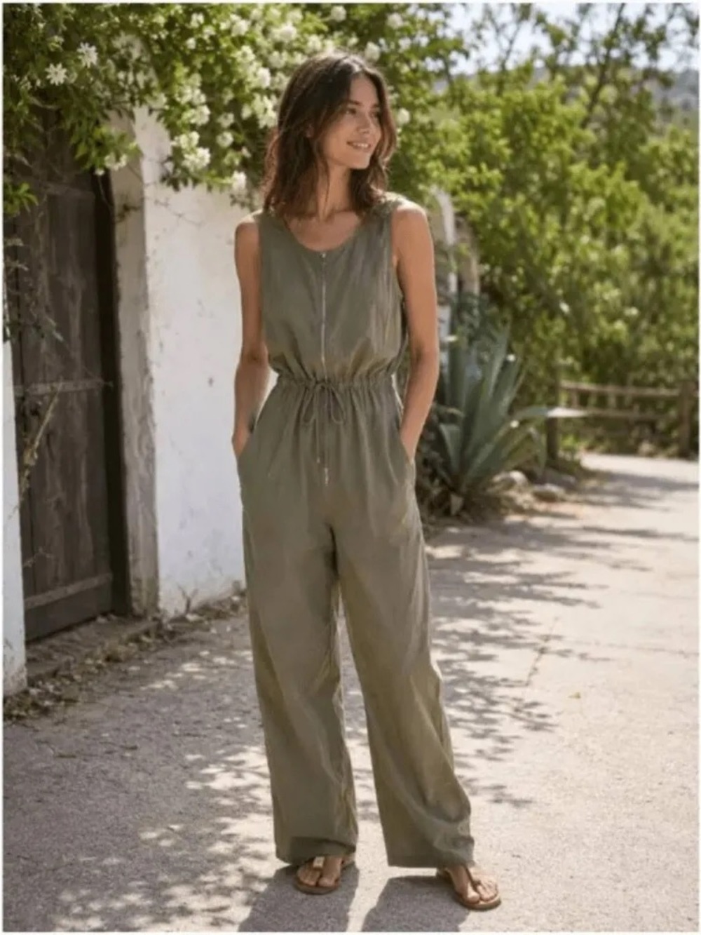 Athleta Flex Jumpsuit - Picture 2 of 9